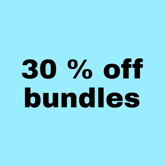 Accessories - 30% off all bundles